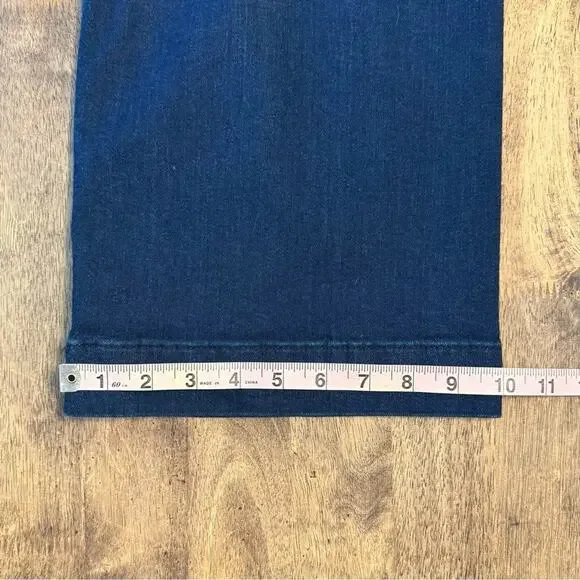 Pilcro Anthropologie Women’s The Skipper Wide-Leg Denim Jean Blue Sz 27P Petite - Picture 6 of 10